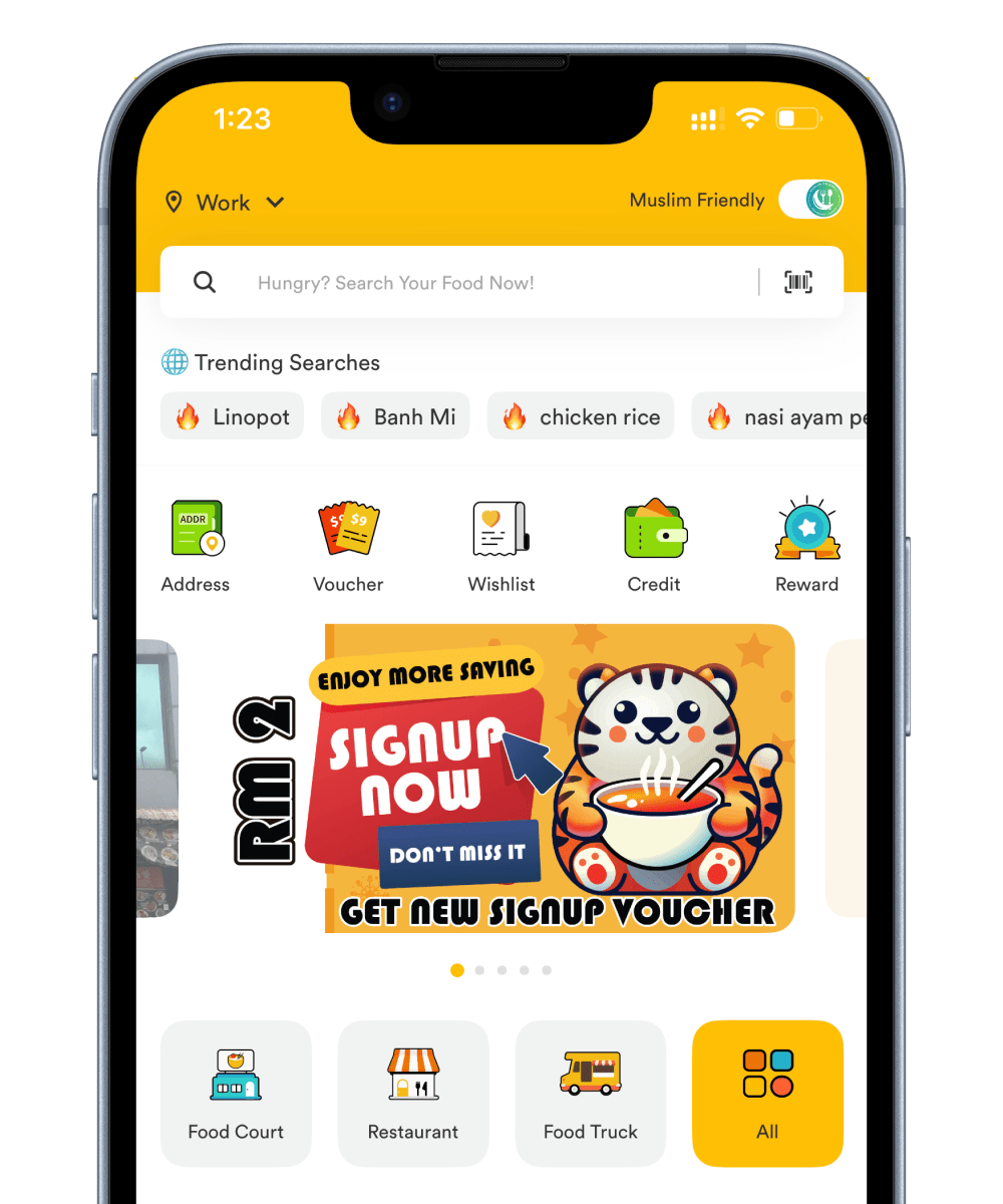 app mockup